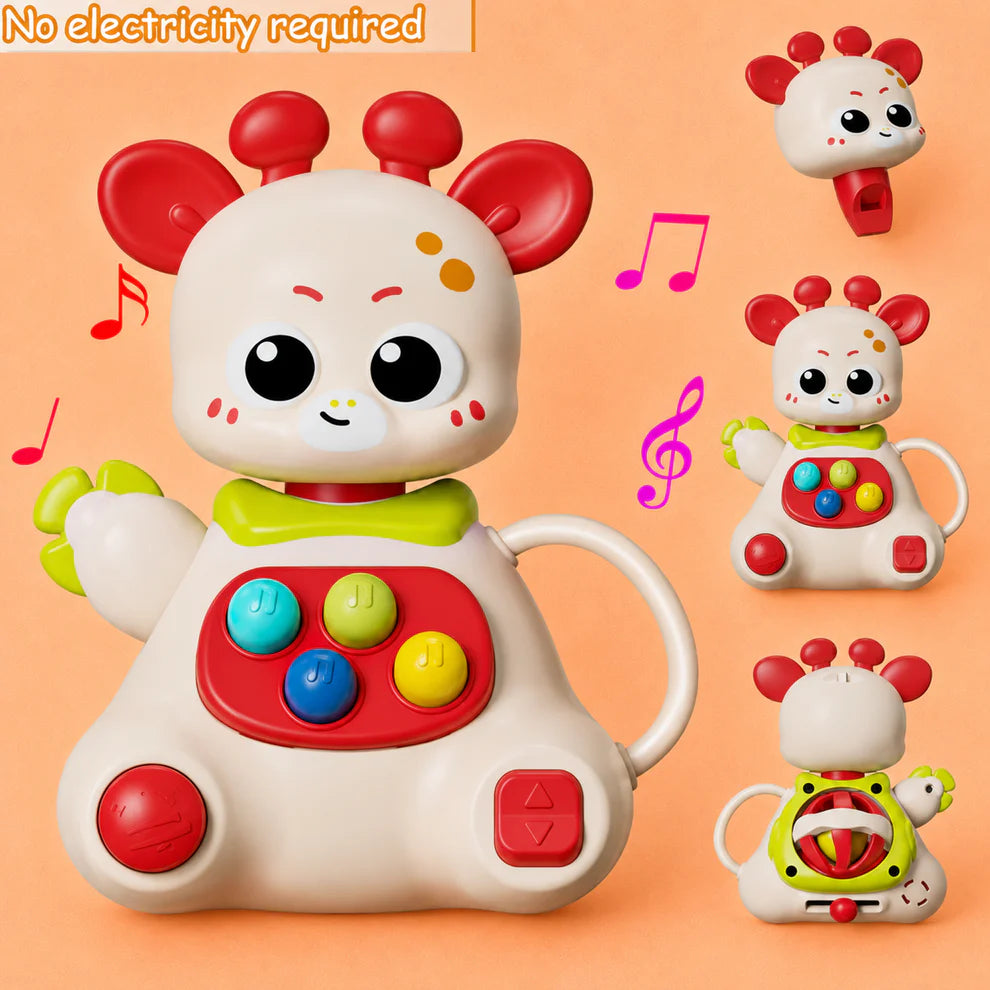 Deer Baby Musical Rattle Sensory Toy