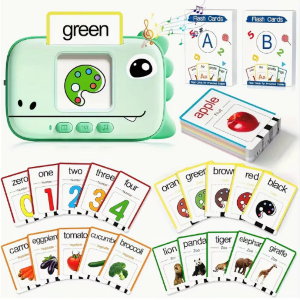 Dinosaur Baby Learning Flashcard Toy