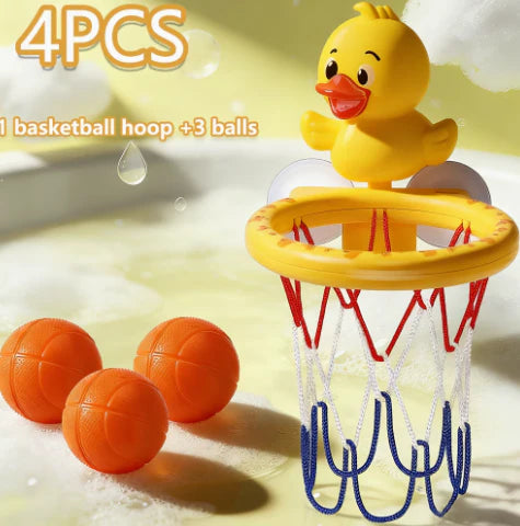 Duck Baby Basketball Bathtub Toy Set