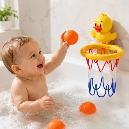 Duck Baby Basketball Bathtub Toy Set
