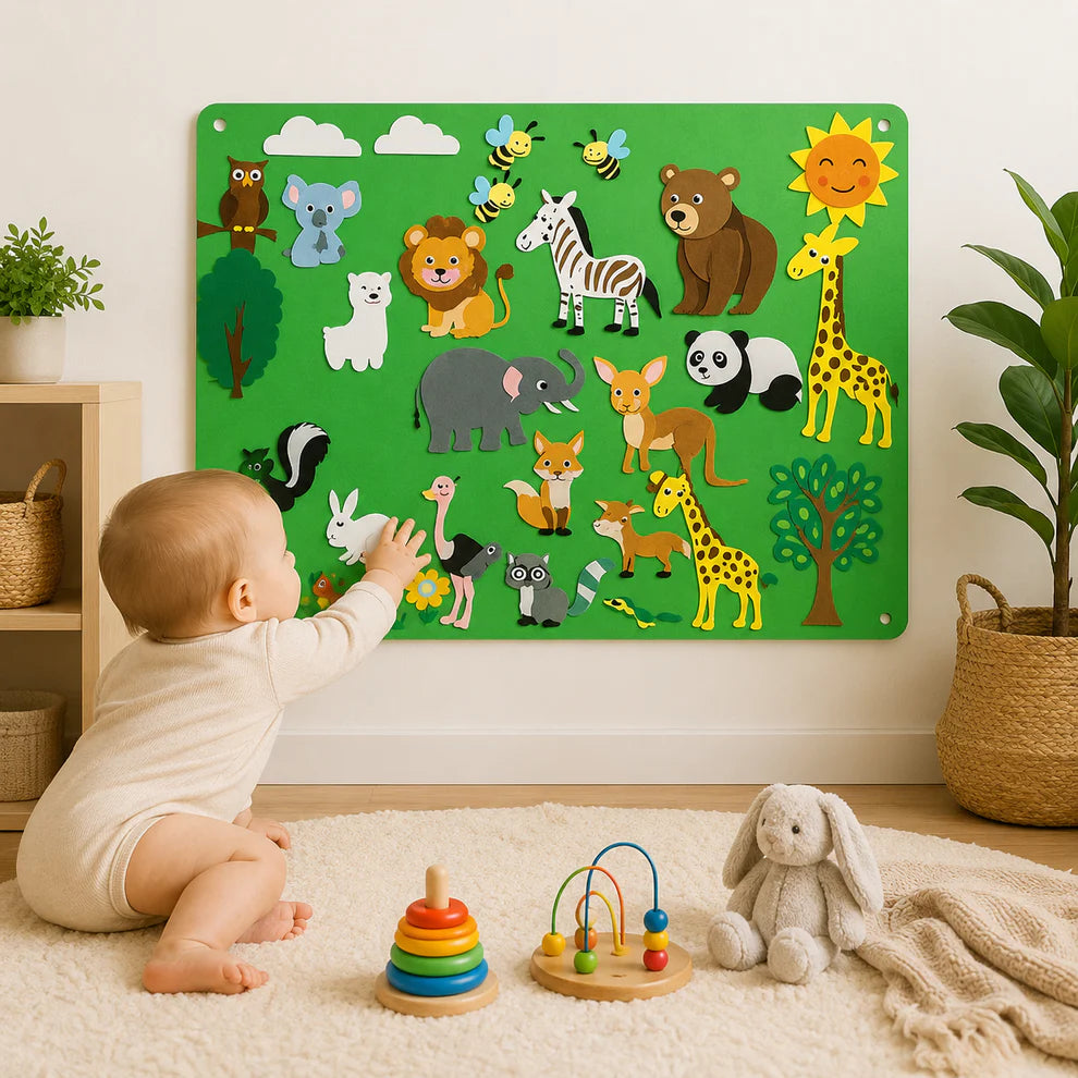 Educational Felt Board Play Set