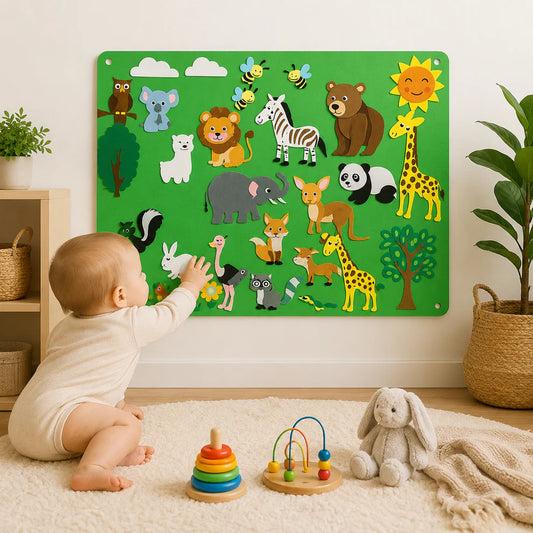 Educational Felt Board Play Set