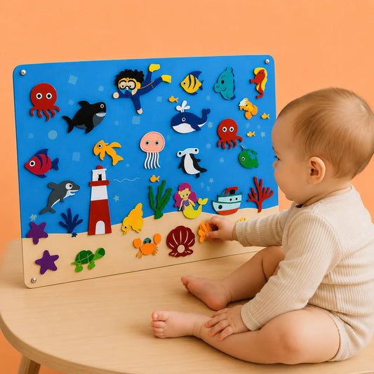Educational Felt Board Play Set