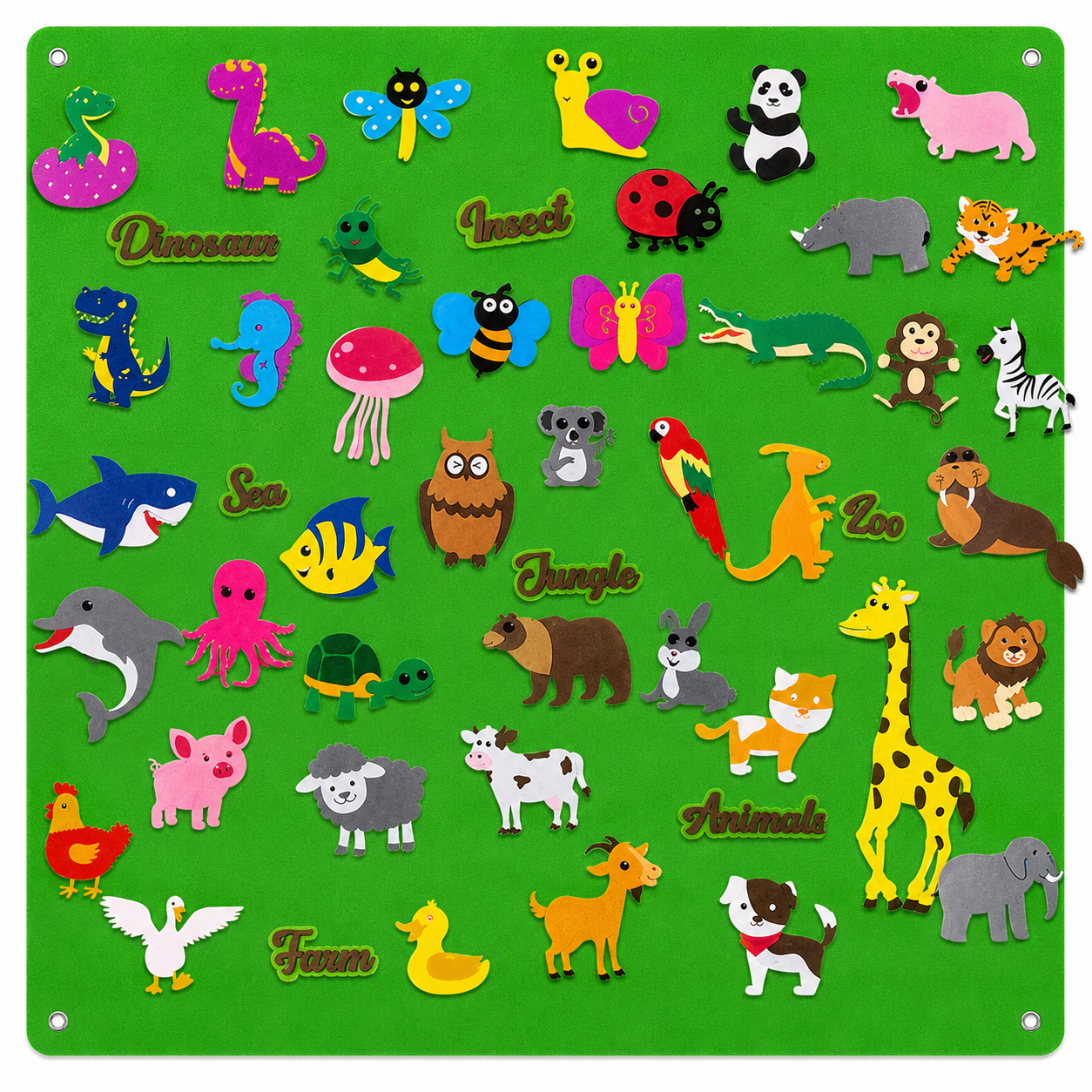 Educational Felt Board Play Set