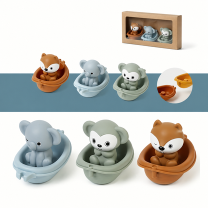 Fun Floating Water Bath Toys – Interactive Splash & Play Bath Set