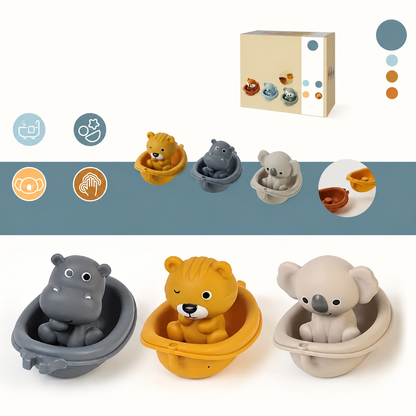 Fun Floating Water Bath Toys – Interactive Splash & Play Bath Set
