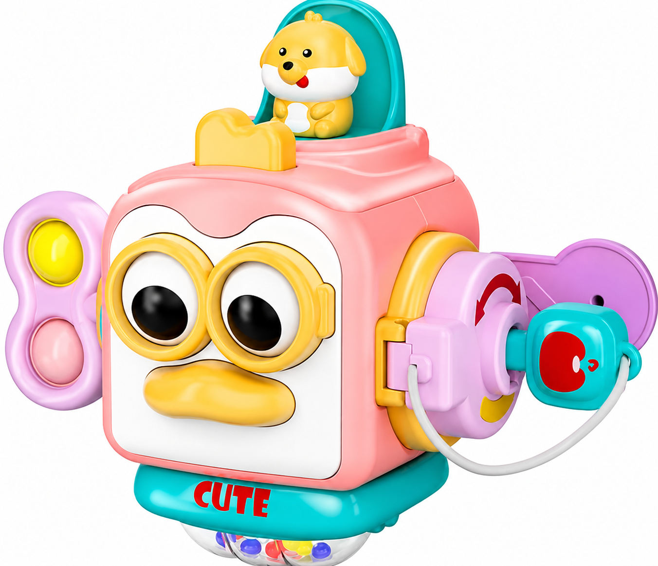 Interactive Musical Cube Montessori Toys