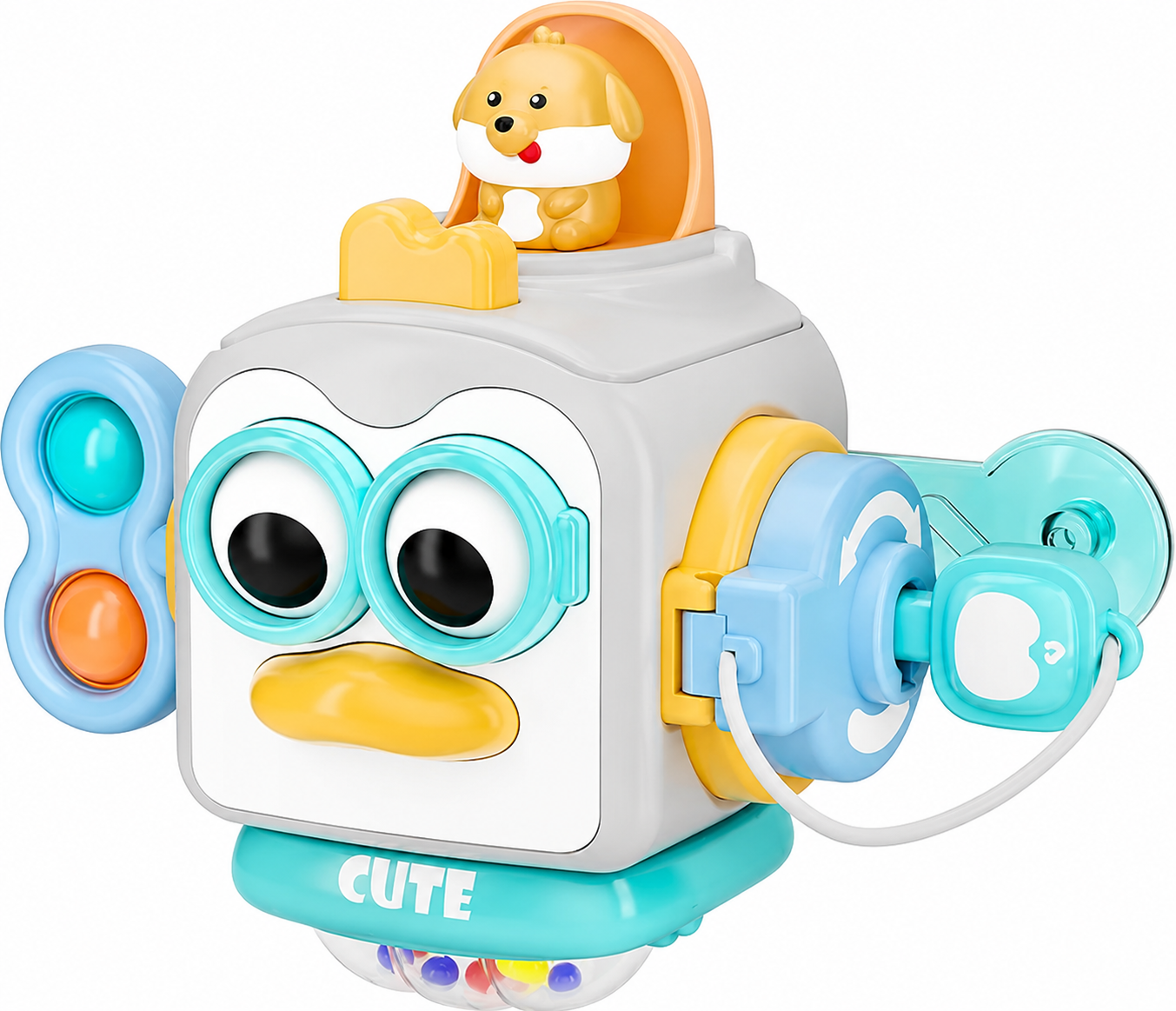 Interactive Musical Cube Montessori Toys