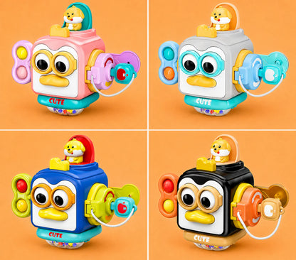 Interactive Musical Cube Montessori Toys