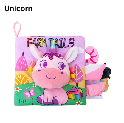 Interactive Sensory Baby Books for Early Learning & Development