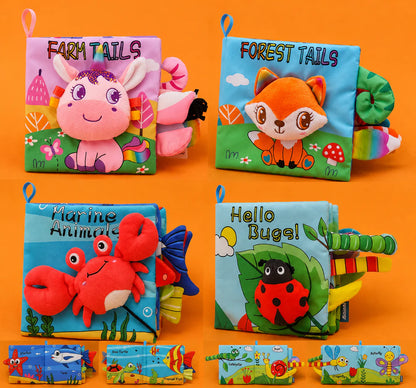 Interactive Sensory Baby Books for Early Learning & Development