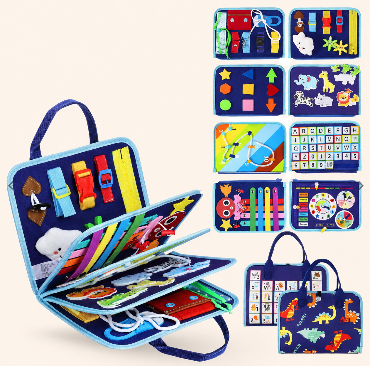 Interactive Sensory Busy Board