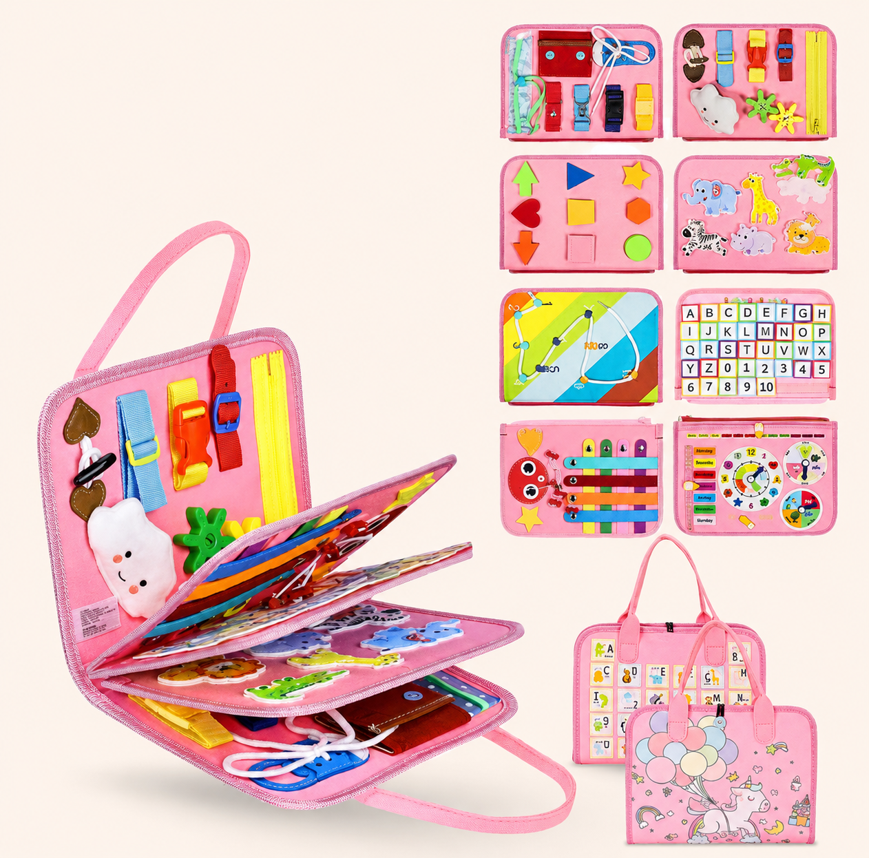 Interactive Sensory Busy Board