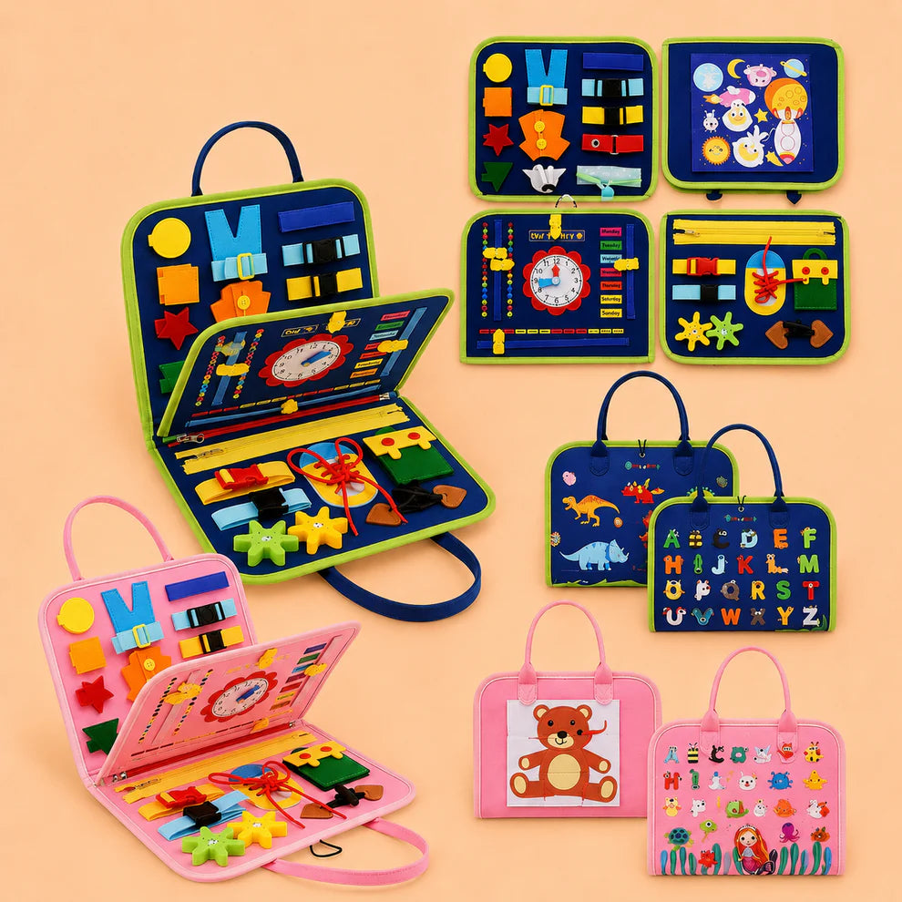 Interactive Sensory Busy Board