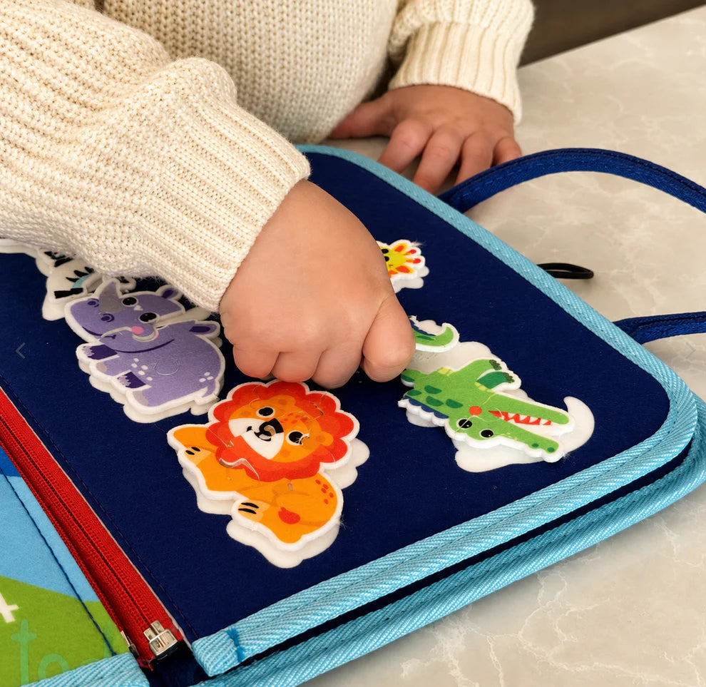 Interactive Sensory Busy Board