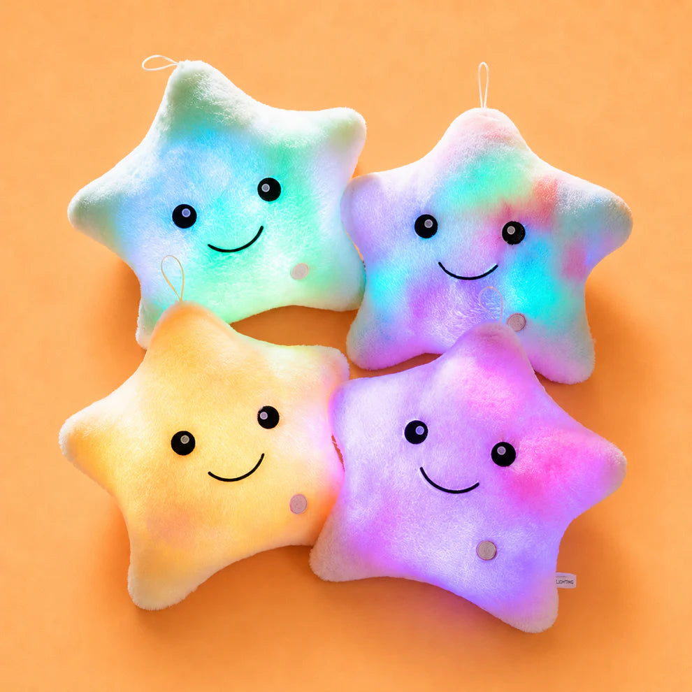 Light-Up Star Plush Toy – Soft Glowing Night Light Companion for Kids