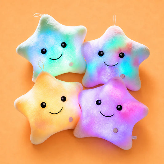 Light-Up Star Plush Toy – Soft Glowing Night Light Companion for Kids