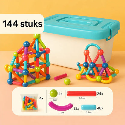 Magnetic Building Sticks & Balls Set