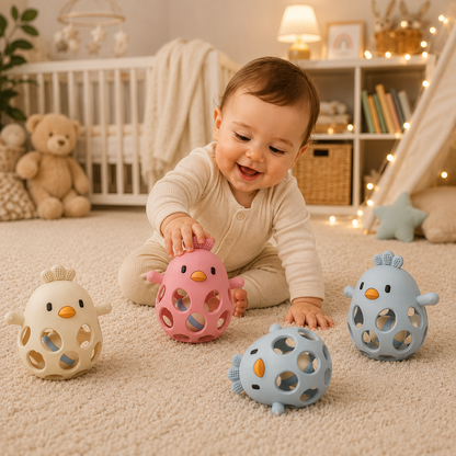 Musical Chick Rattle Toy for Babies