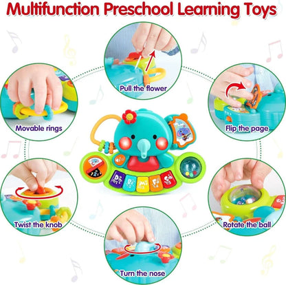 Musical Elephant Educational Baby Toys