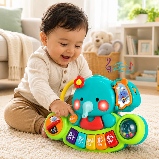 Musical Elephant Educational Baby Toys