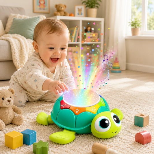 Musical Turtle Star Projector Toy