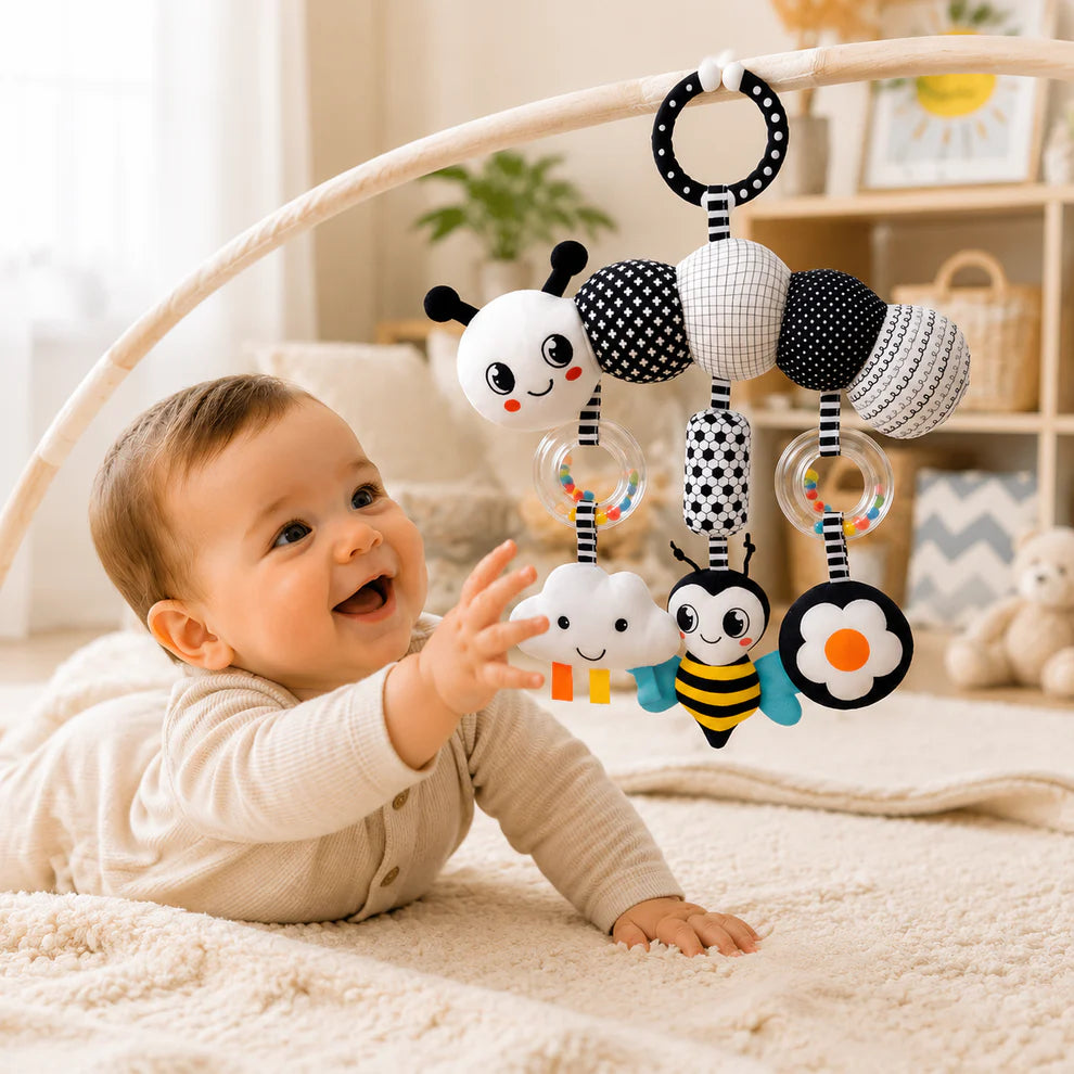 Newborn Car Toy Hanging Decoration for Stroller, Crib and Travel