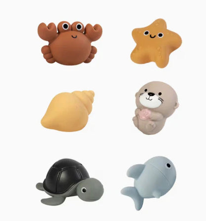 Ocean Animal Baby Bath Toys Set