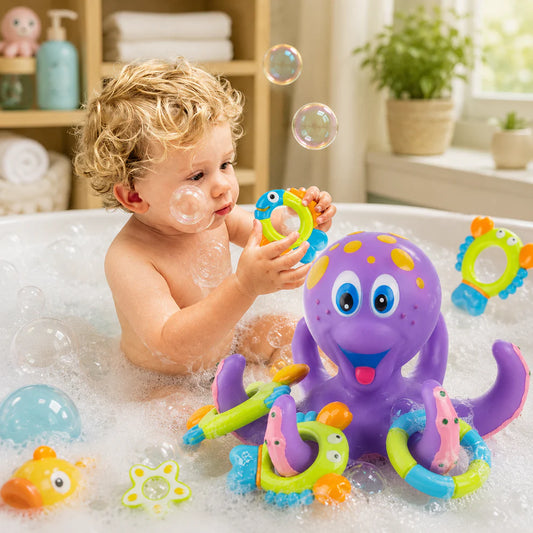 Ocean Friends Bath Toy Set for Babies