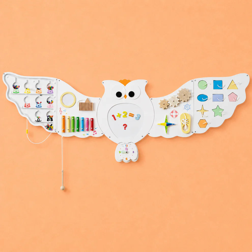 Owl Wall Activity Busy Board Toy
