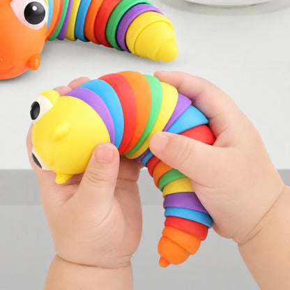 Rainbow Wiggle Caterpillar Toy