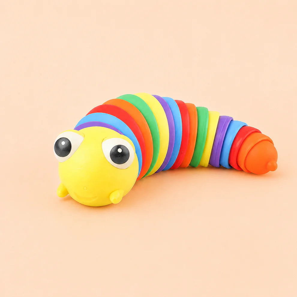 Rainbow Wiggle Caterpillar Toy