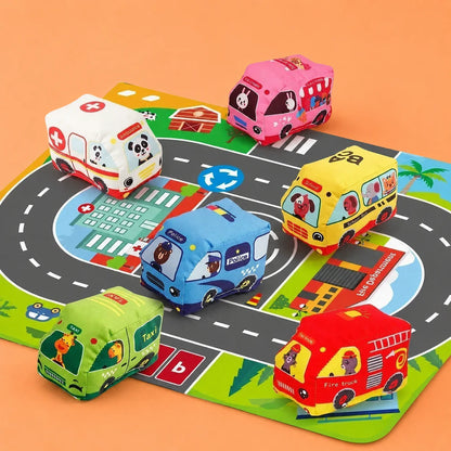 Road Adventure Toy Car Play Mat Set