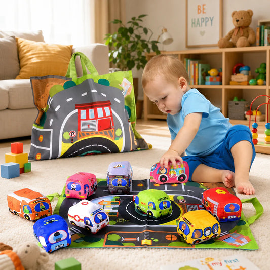 Road Adventure Toy Car Play Mat Set