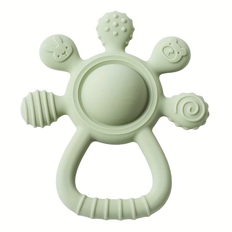 Baby Teething Toy for Sensory Development & Soothing Relief