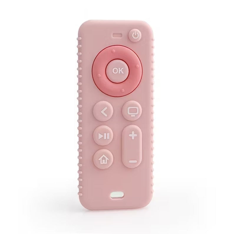 Soft Remote Control Silicone Teether Toy
