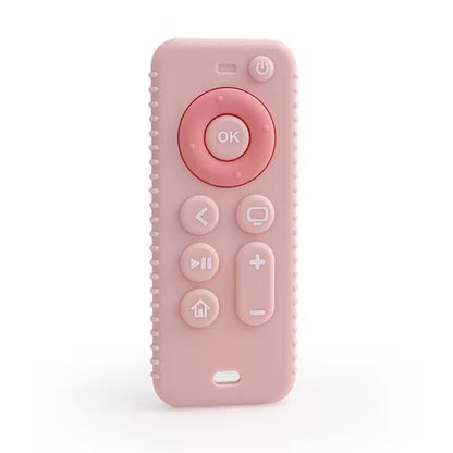 Soft Remote Control Silicone Teether Toy