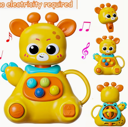 Deer Baby Musical Rattle Sensory Toy