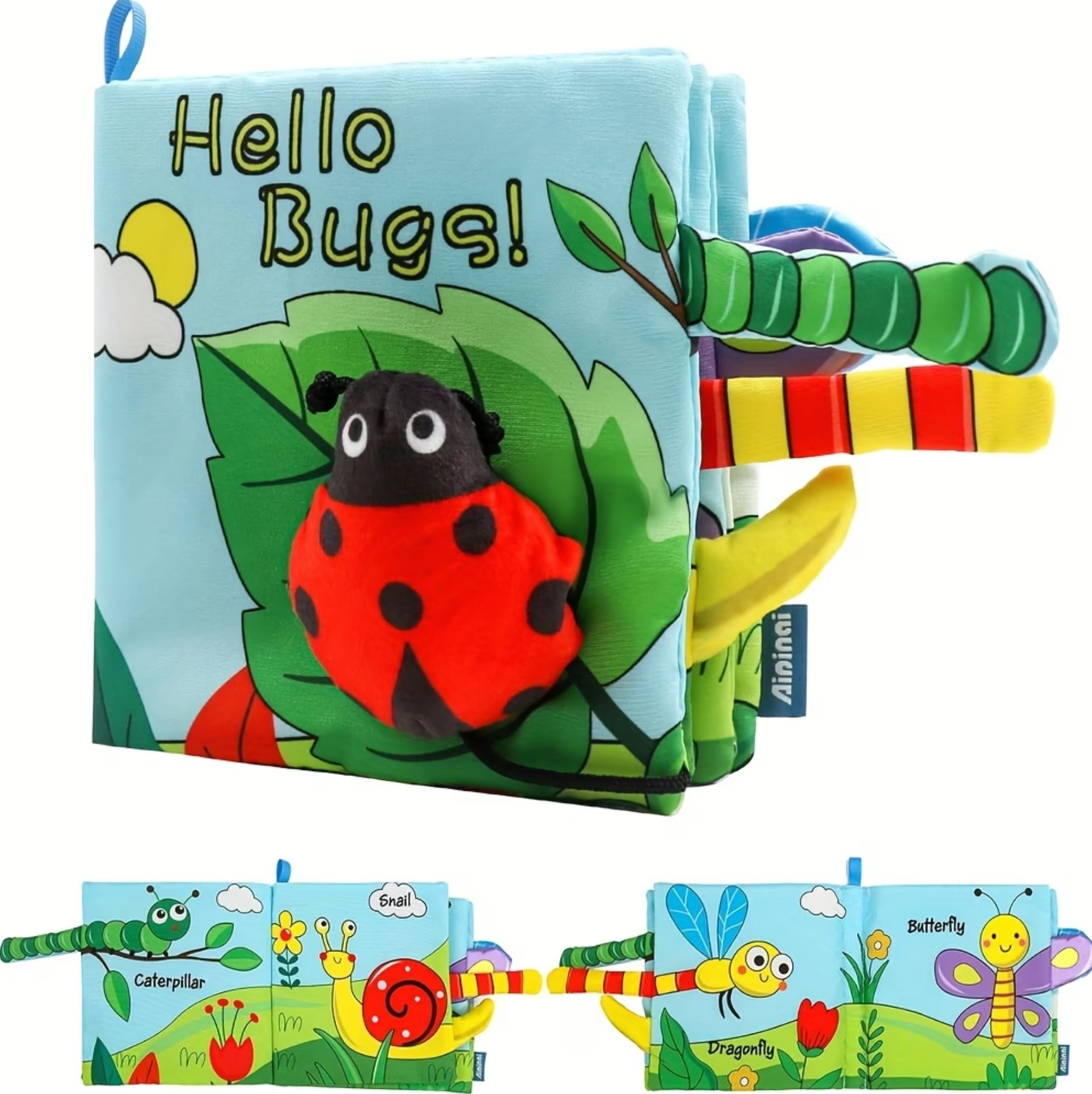 Interactive Sensory Baby Books for Early Learning & Development