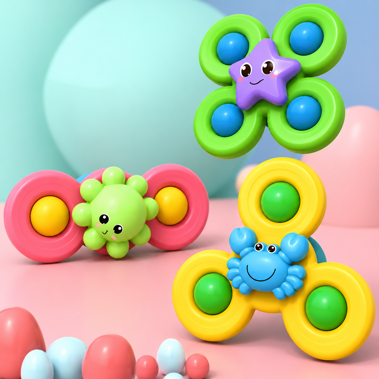 Sensory Learning & Early Development Play Baby Toy Set