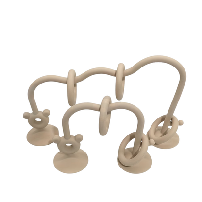 Sensory Silicone Teething Toy &amp; Educational Bead Maze