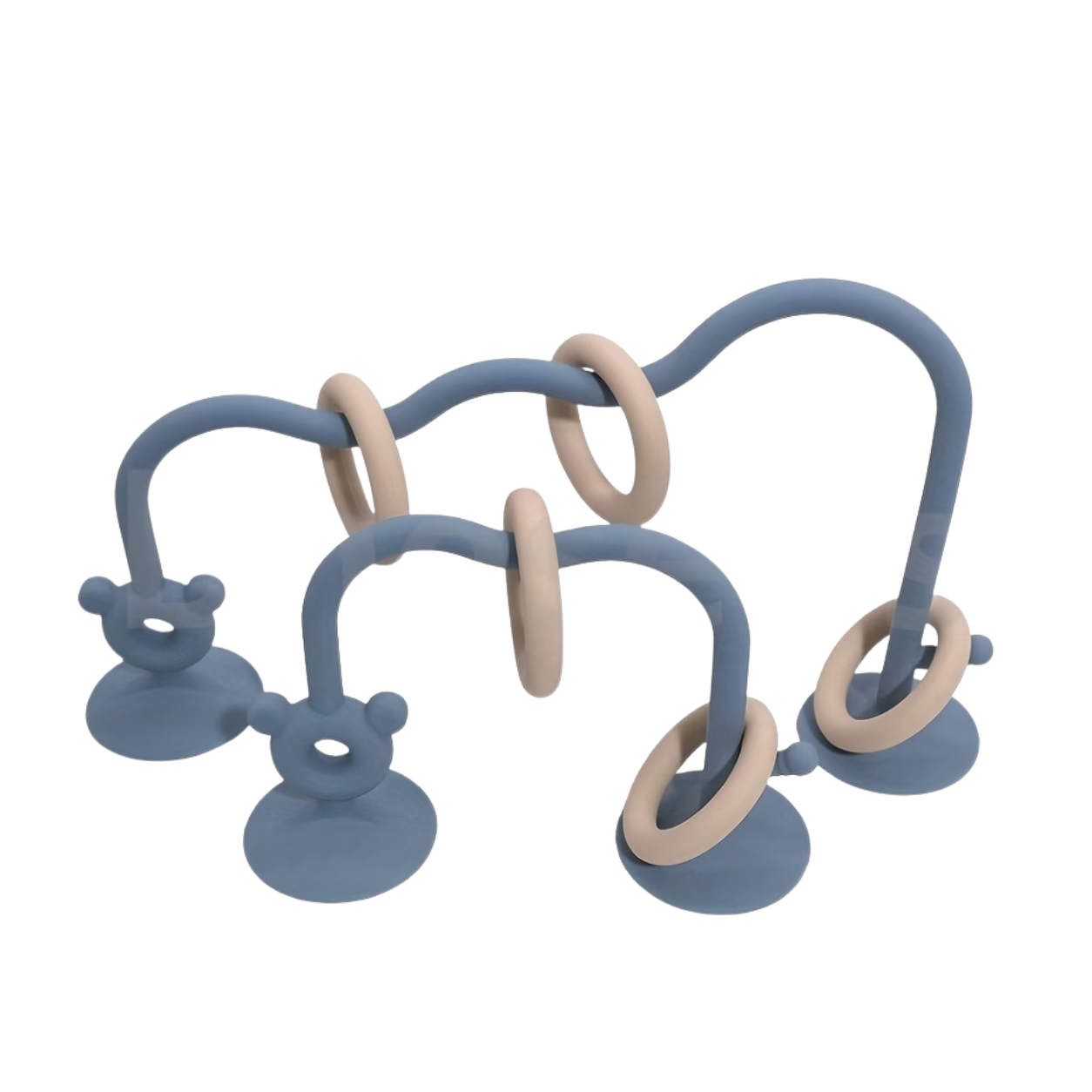 Sensory Silicone Teething Toy &amp; Educational Bead Maze