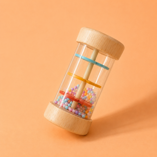 Sensory Toy for Babies – Interactive Bead Roller & Rattle Learning Toy
