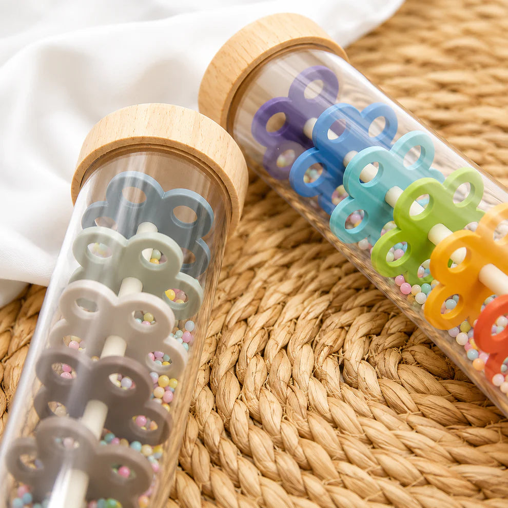 Sensory Toy for Babies – Interactive Bead Roller & Rattle Learning Toy