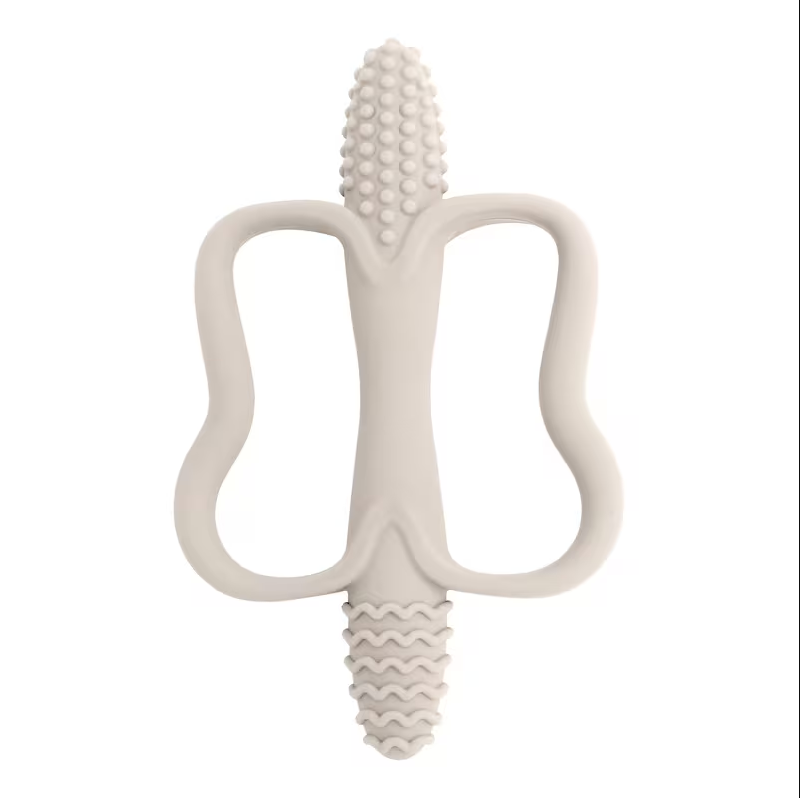 Silicone Teething Toy for Babies – Easy-Grip Sensory Teether for Soothing Gums and Oral Development