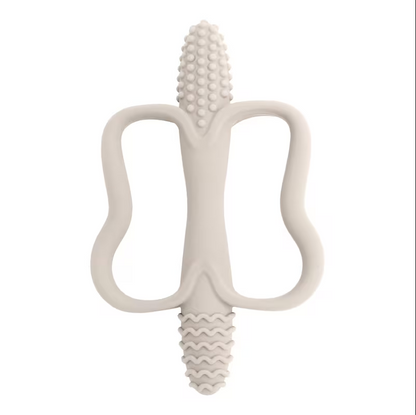 Silicone Teething Toy for Babies – Easy-Grip Sensory Teether for Soothing Gums and Oral Development