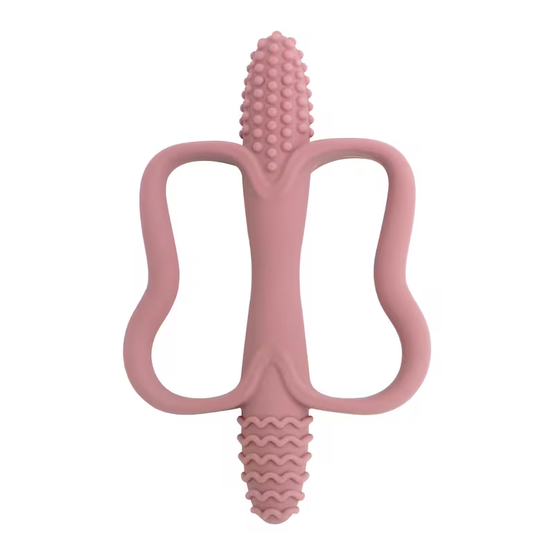 Silicone Teething Toy for Babies – Easy-Grip Sensory Teether for Soothing Gums and Oral Development