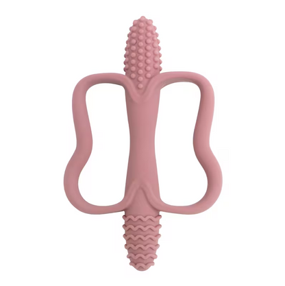Silicone Teething Toy for Babies – Easy-Grip Sensory Teether for Soothing Gums and Oral Development