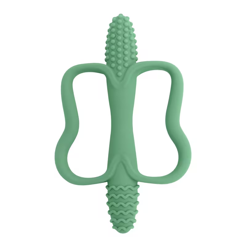 Silicone Teething Toy for Babies – Easy-Grip Sensory Teether for Soothing Gums and Oral Development
