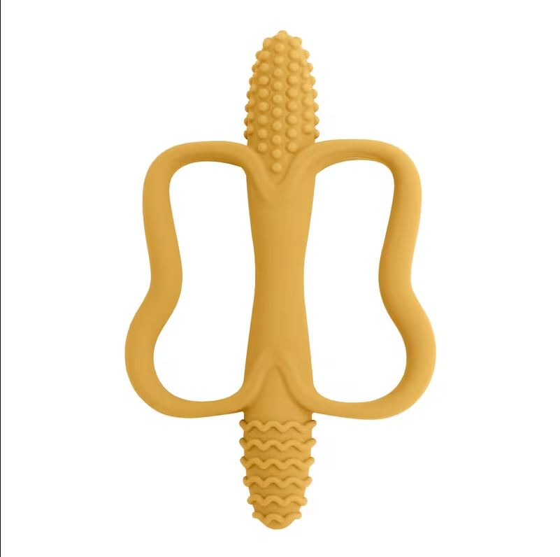 Silicone Teething Toy for Babies – Easy-Grip Sensory Teether for Soothing Gums and Oral Development